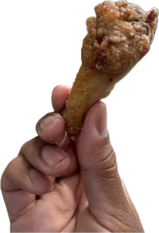 Salt and pepper chicken wing